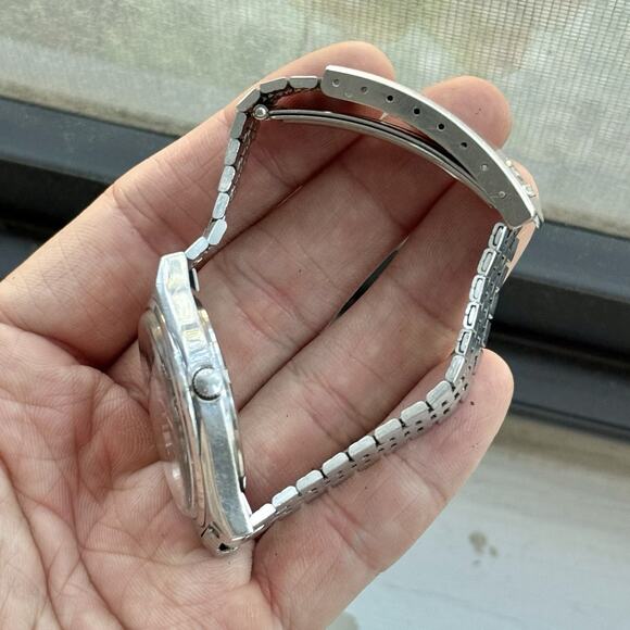 Vintage Seiko 7123-8439 Men’s Watch 34mm SQ Super Quartz Blue Dial Stainless - Picture 12 of 13